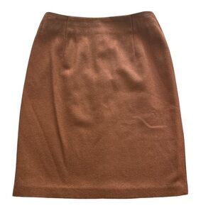 Vintage Ormond 100% Wool pencil skirt in Copper Size 5/6